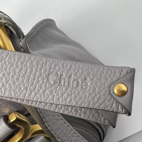 🤩AUTHENTIC*EXCELLENT CONDITION Chloé Marcie Satchel/Crossbody Handle Bag Medium - Picture 7 of 11